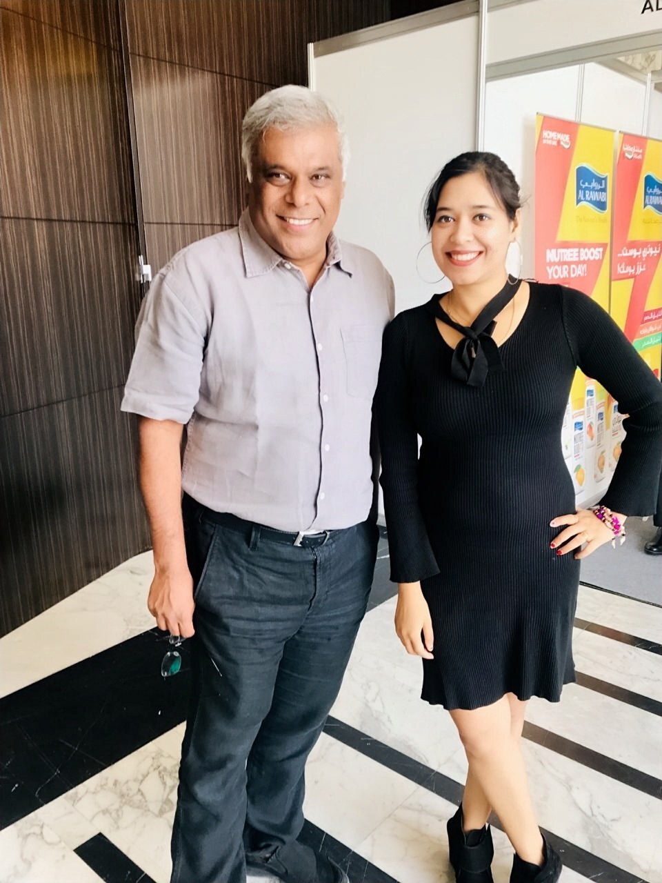 Pooja Sudha at an Al Rawabi corporate event