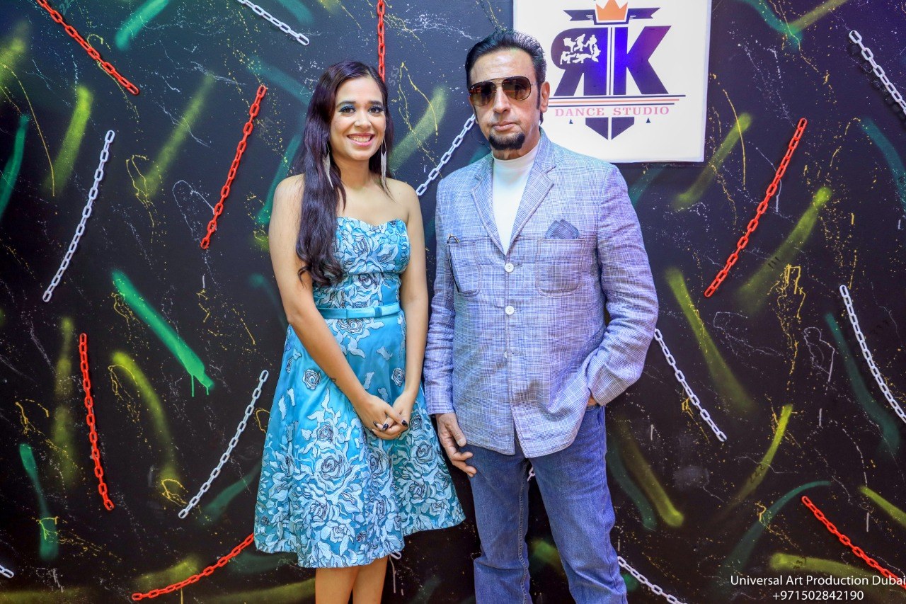Pooja Sudha at RK Dance Studio event with Bollywood associate